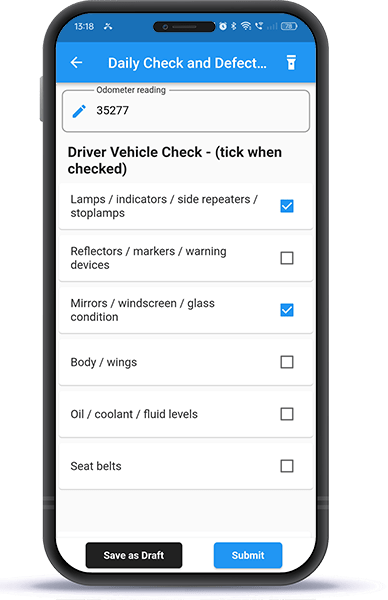 FleetCheck Driver walkaround check app